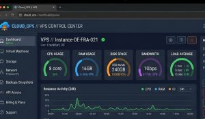 panel kontrol untuk VPS